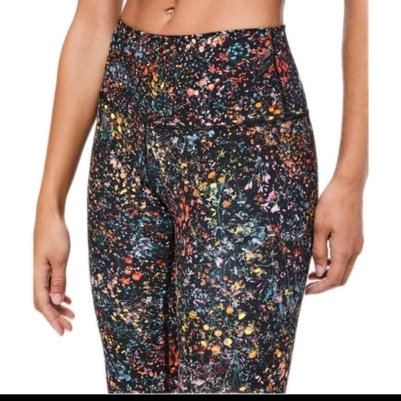 Lululemon Womens Wunder Under Hi-Rise Tight *28"Flowerescent Multi Legging 10 - Picture 2 of 12